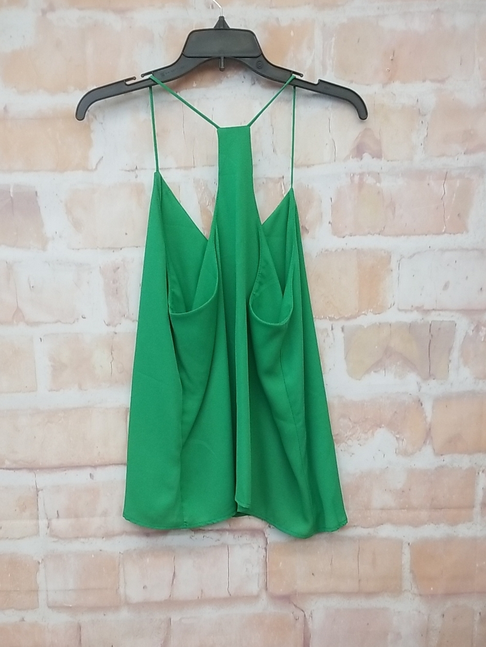 Style Rack Green Spaghetti-Strap Tank Top - Picture 6 of 6
